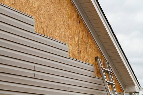Professional Vinyl Siding technician working in Fort Collins, CO